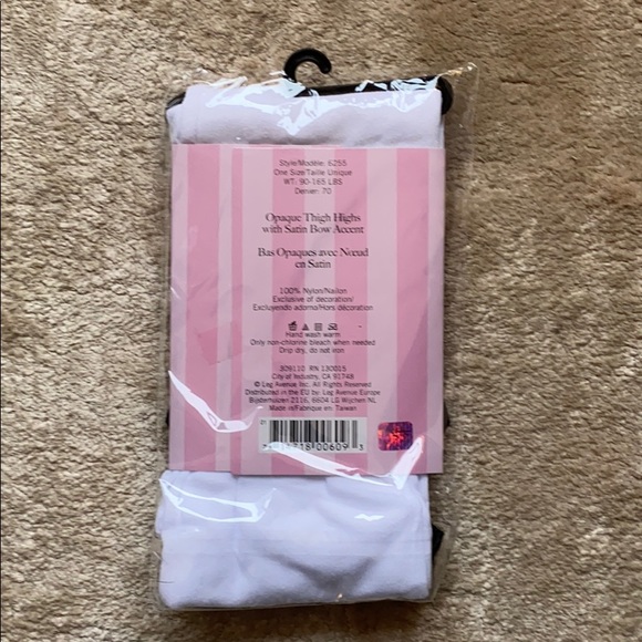 *NEW* Leg Avenue Opaque Thigh Highs - Picture 2 of 3